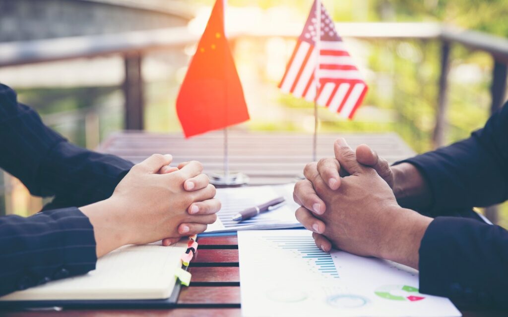 Trade Tensions between-US-and China