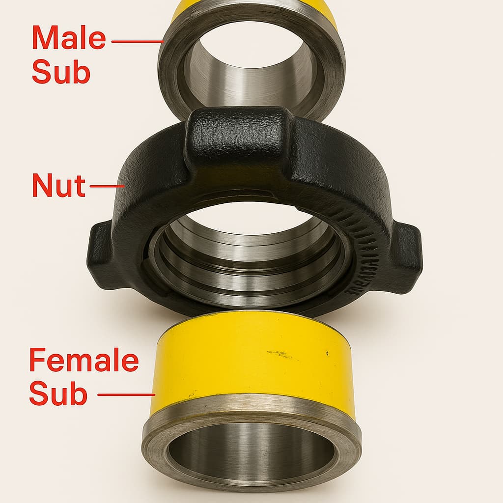 Hammer Union Components - Align MFG Parts Manufacturing Hammer Union Components - Align MFG Parts Manufacturing