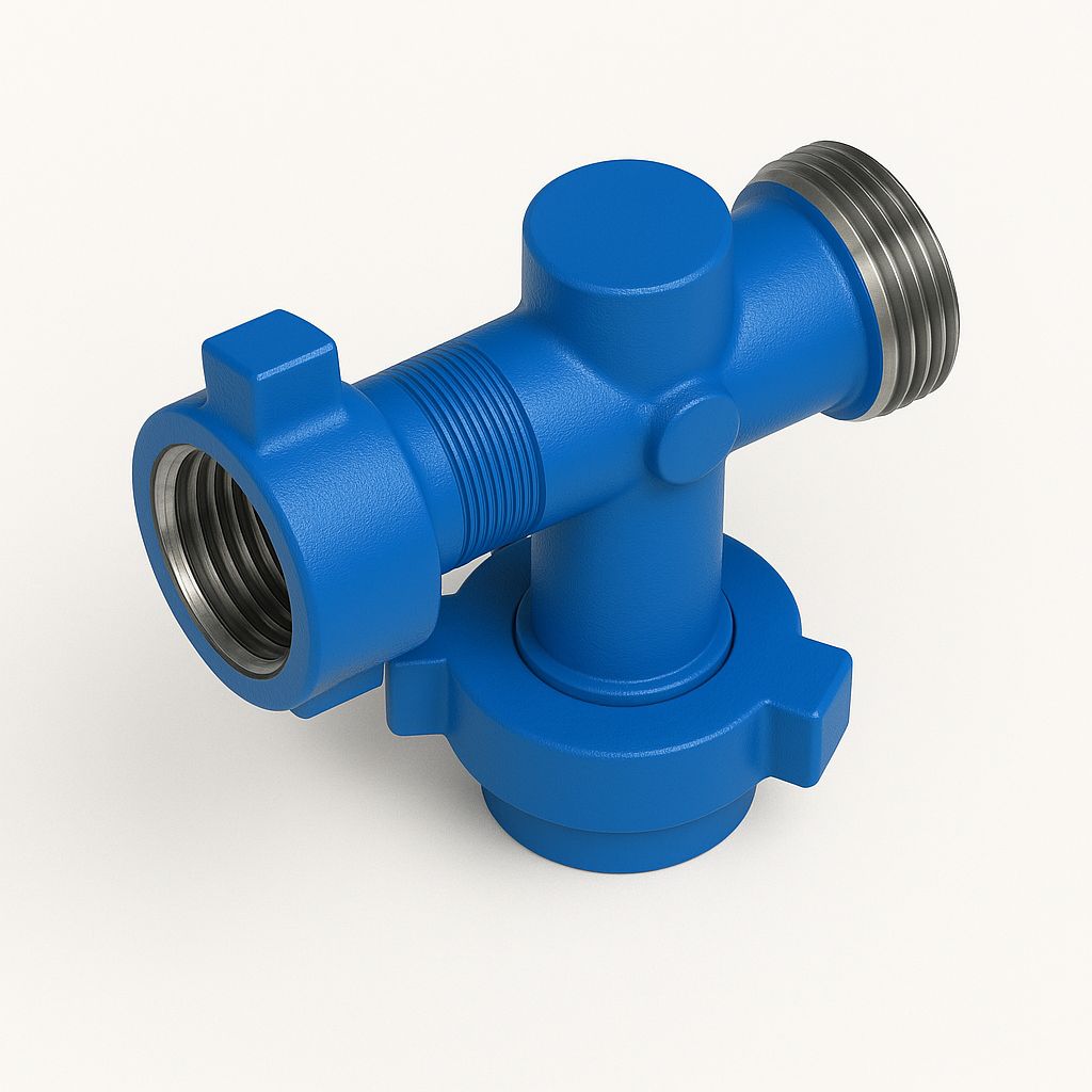 Integral Fitting Union Connection - Align MFG components